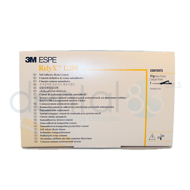 Compra cemento relyx u200 click x 11gr para consultorios odontológicos en Colombia