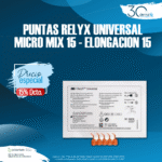 PUNTAS RELYX UNIVERSAL MICRO MIX 15 - ELONGACIÓN 15