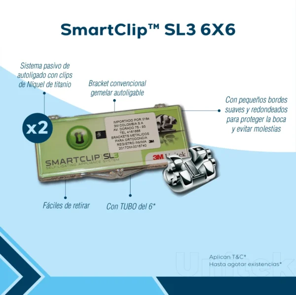 BRACKET SMARTCLIP SL3 6X6 MBT