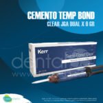 CEMENTO TEMP BOND CLEAR JGA DUAL X 6 GR