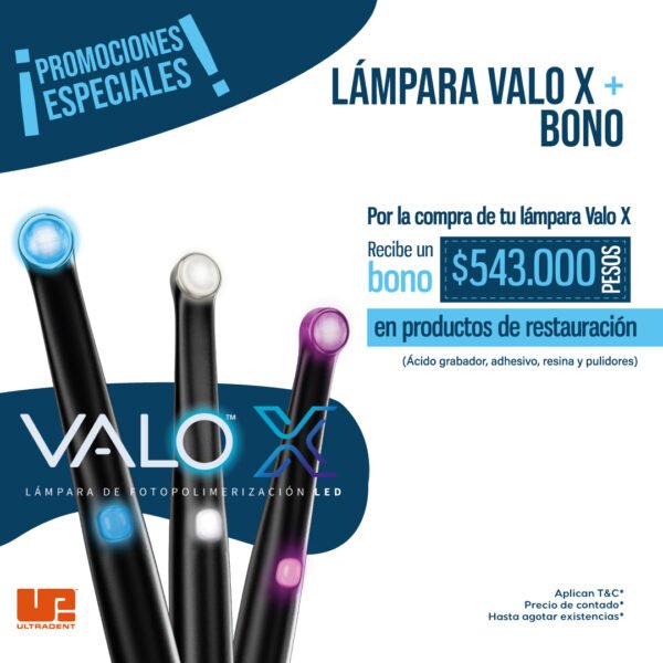 LÁMPARA VALO X + BONO PRODUCTOS RESTAURACION X $543.000