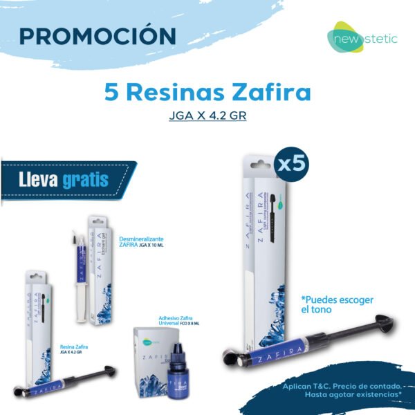 ARMA TU KIT RESINA ZAFIRA X 6 JGA + ADHESIVO + DESMI