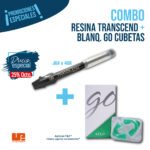 COMBO RESINA TRANSCEND + BLANQUEAMIENTO GO CUBETAS  -25%