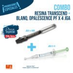 COMBO RESINA TRANSCEND + BLANQUEAMIENTO OPALESCENCE PF X 4 JGA  -25%