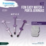 KIT FEM EASY MATCH + PORTA JERINGAS