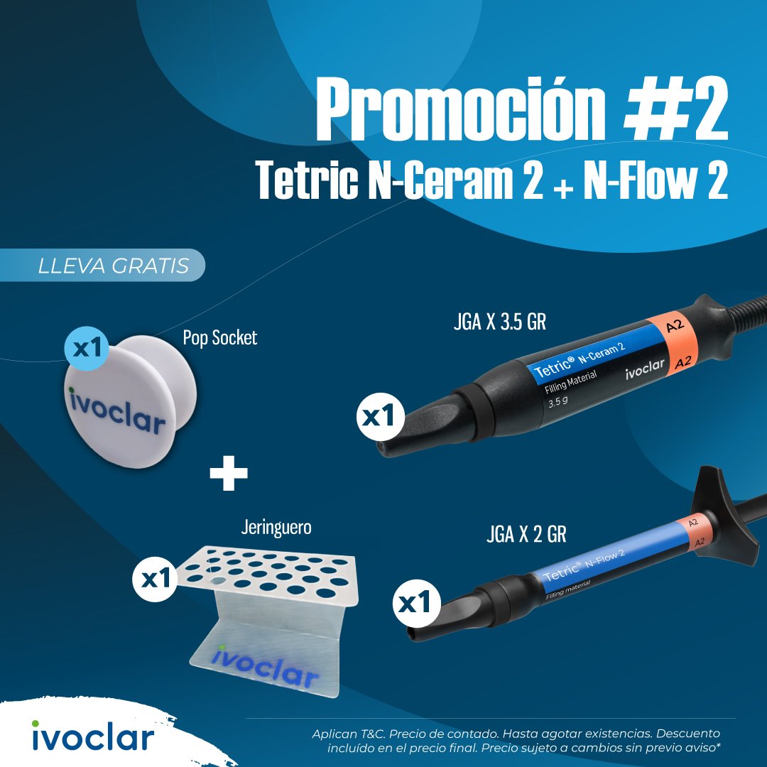 PROMOCION #4 TETRIC N-CERAM2 + NFLOW2