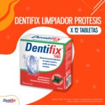 DENTIFIX LIMPIADOR PRÓTESIS X 12 TABLETA