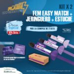 KIT EASY MATCH + JERINGUERO + ESTUCHE