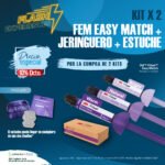 KIT EASY MATCH + JERINGUERO + ESTUCHE