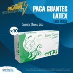 PACA GUANTES LATEX PRECIO ESPECIAL