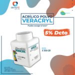 ACRILICO POLVO VERACRYL X 500 GR - DENTAL U