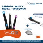 LÁMPARA VALO X NEGRA + OBSEQUIO RESINA FORMA + SOPORTE