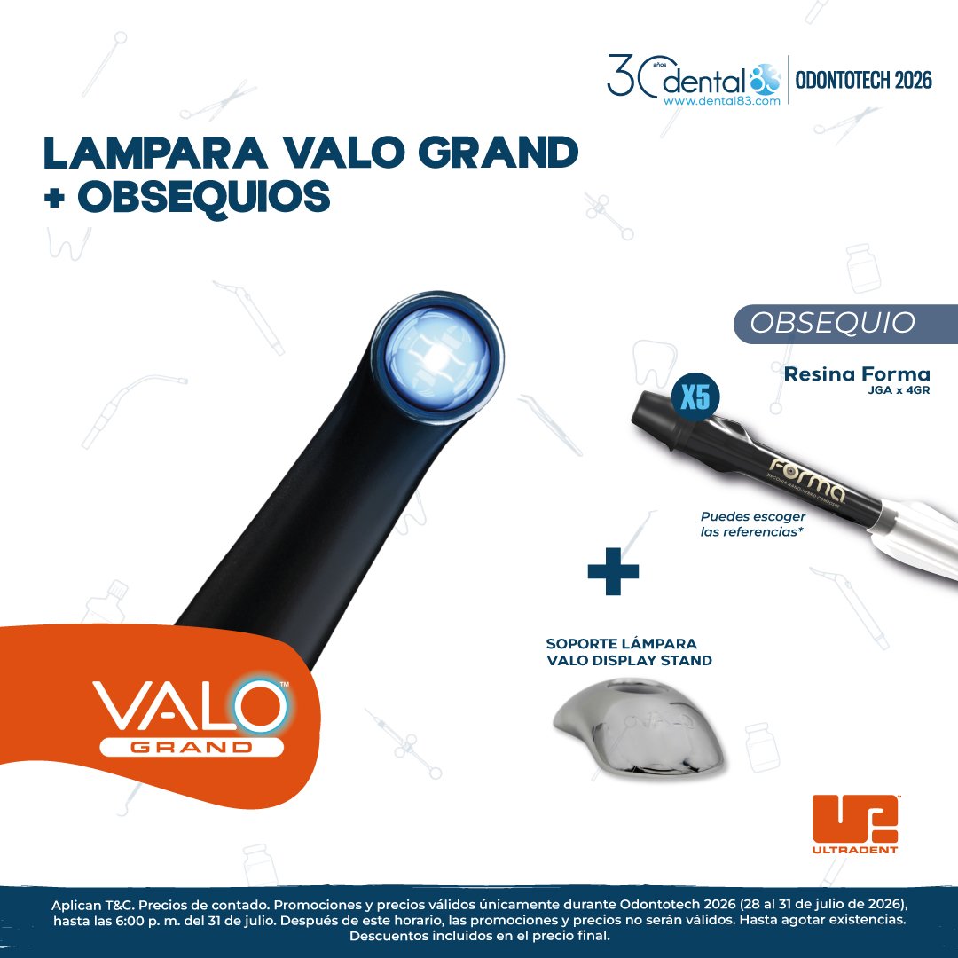 LÁMPARA VALO GRAND + OBSEQUIO RESINA FORMA + SOPORTE