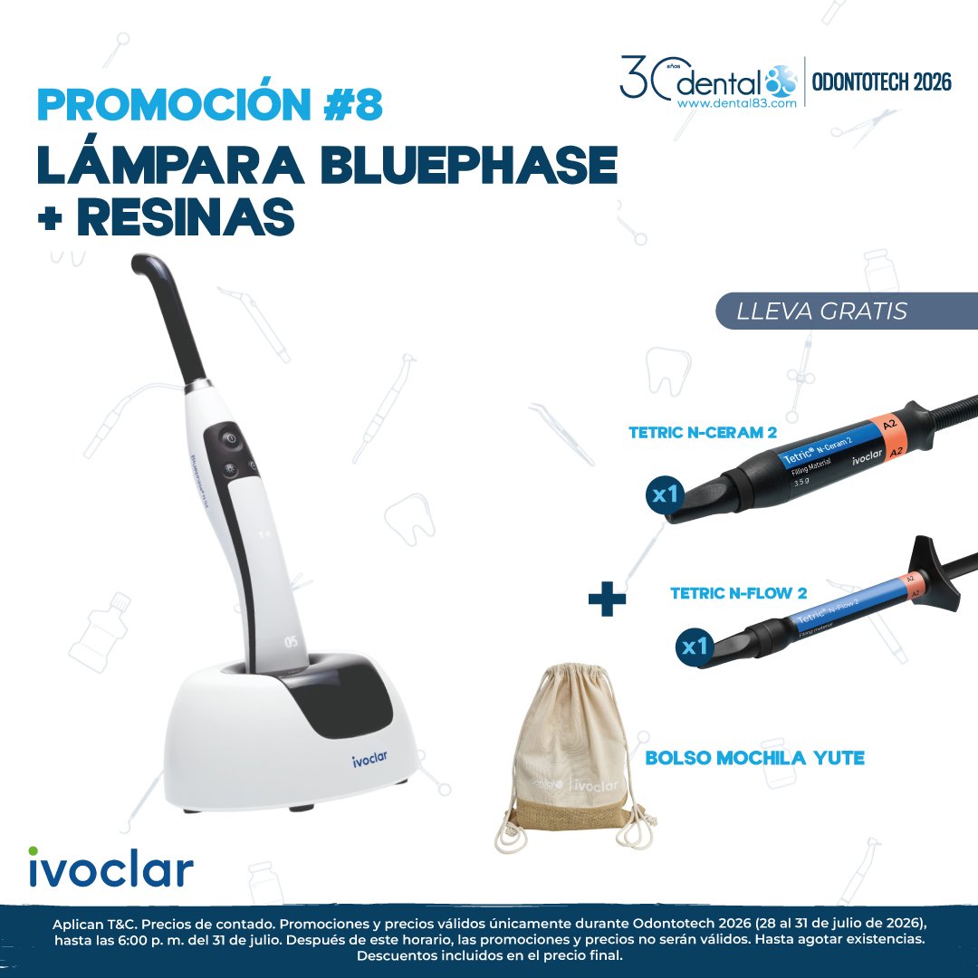 PROMOCIÓN #8 LÁMPARA BLUEPHASE NG4 + RESINAS